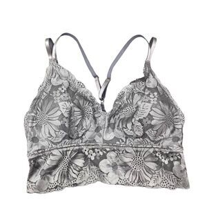 Aerie grey lace bralette
